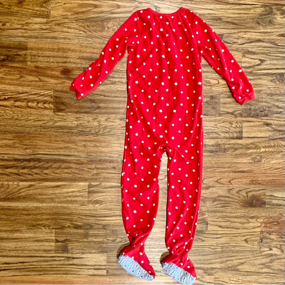 Lot of little girls 7/8 Christmas clothes, LOL & Minnie dress & Carter’s PJ’s - Picture 7 of 7